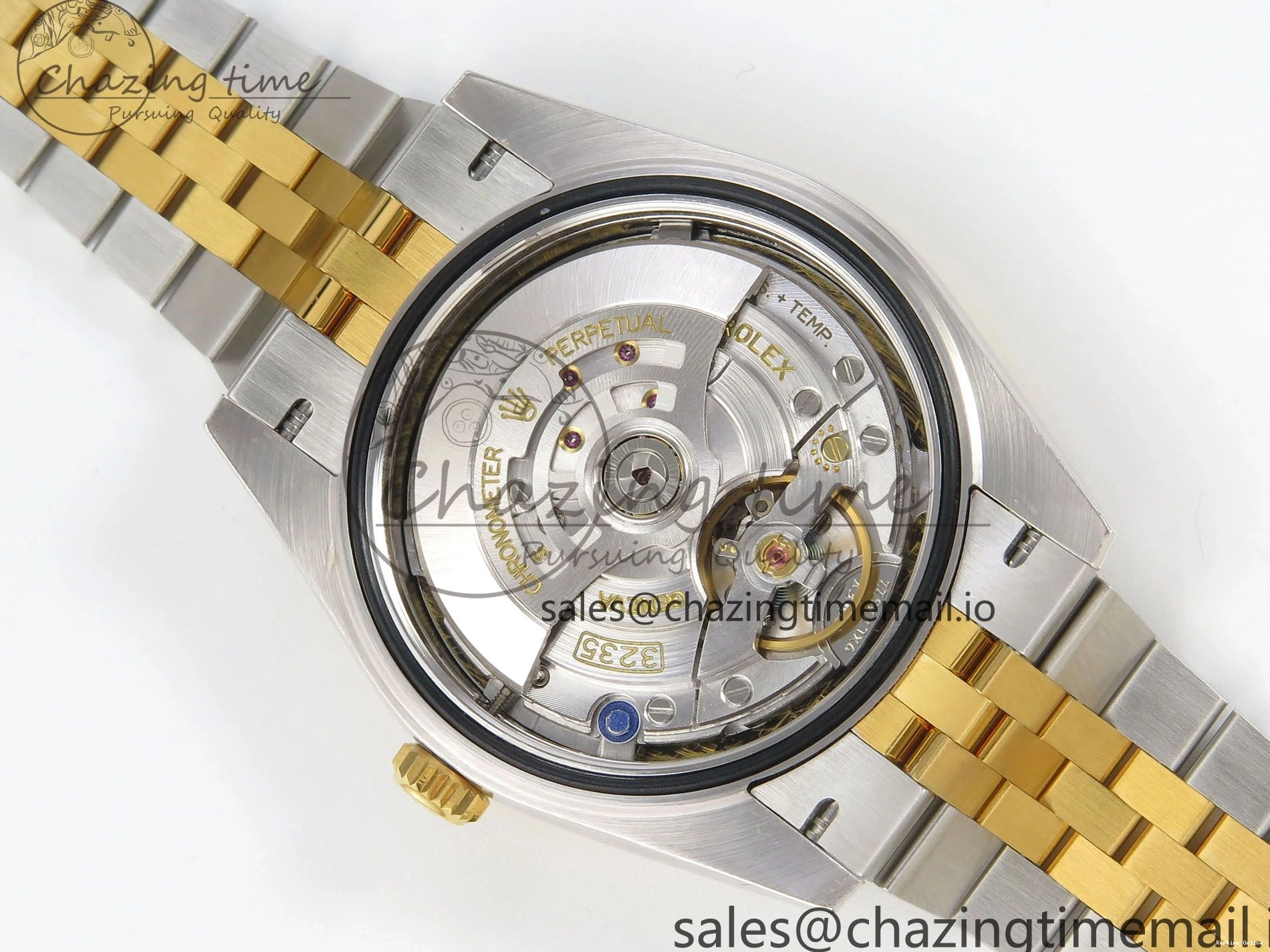 0226 TravelReady DateJust 41 126333 SS YG ARF 1:1 Best Edition YG Texture Stick Dial on Jubilee Bracelet SH3235 (Weighted) 217